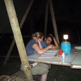 Voorkamp  - De planning nakijken - Scouts en Gidsen Zaventem 